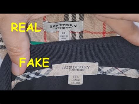 real vs fake burberry polo shirt|burberry tb shirt.